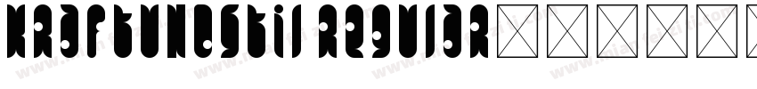 KraftUndStil Regular字体转换
